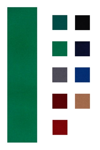 7' Pre Cut Billiard Pool Table Cloth Replacement Felt Fabric TOURNAMENT  GREEN